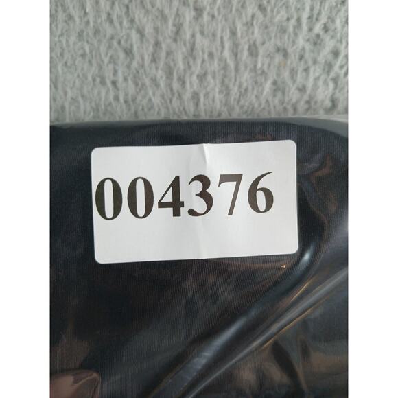 Ingrid + Isabel Maternity Leggings Women Small Black Shiny Faux Leather Pant NWT - Picture 9 of 9